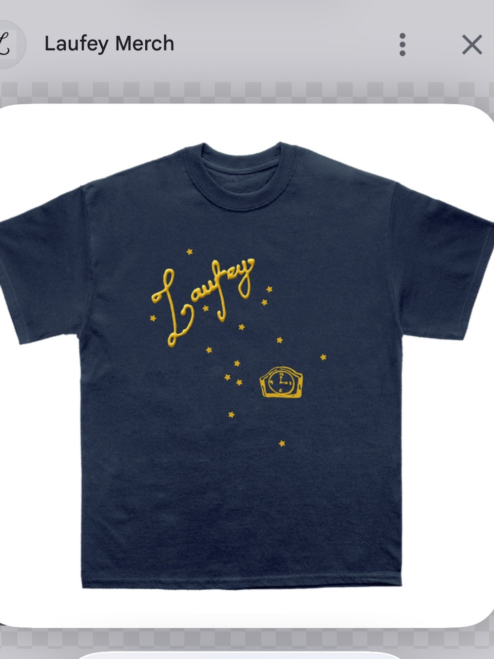 Laufey Tour tee